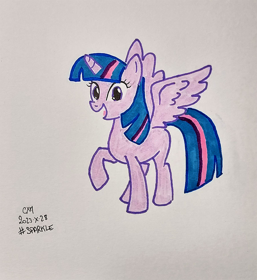 Twilight Sparkle de Mon petit poney 